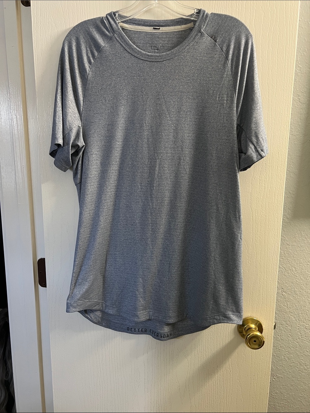 lululemon athletica Men's Short-Sleeve Performance Tee — Heather Gray